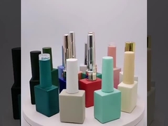 10ml/15ml Kaca Kosong Botol Cat Kuku Botol Lem Polandia Buram Unik Sesuaikan Logo