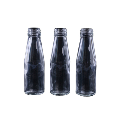 Pilferproof Cosmetic 100ML Clear Flint Glass Bottle