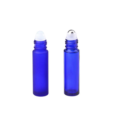Wholesale Roller Bottles For Essential Oils ‌Black Plastic Cap Metal Ball 10ml Colored Roller Bottles