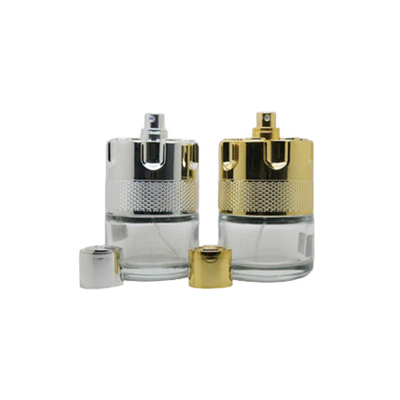 Clear Refillable Glass Perfume Spray Bottles , 100ml Car Perfume Refill Bottle