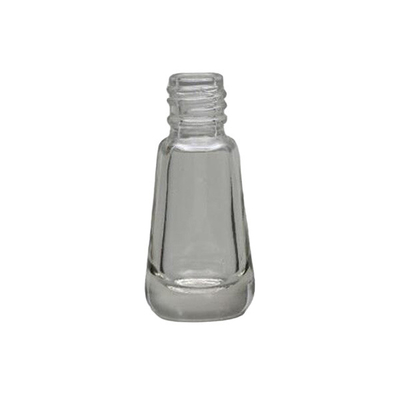 Transparent Glass Empty Nail Varnish Bottles Custom Color For Personal Care