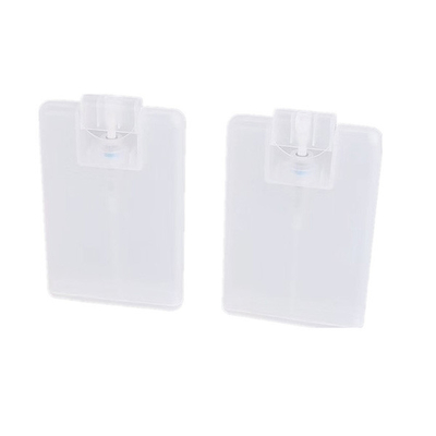 Card 20ML ISO 8317 Plastic Perfume Bottle With Sprayer Cap