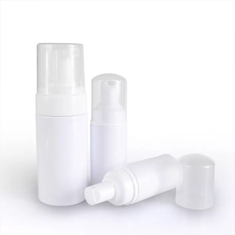 120ML Plastic Cosmetic Jars Flip Top Cap Cosmetic Cream Jar PE Material