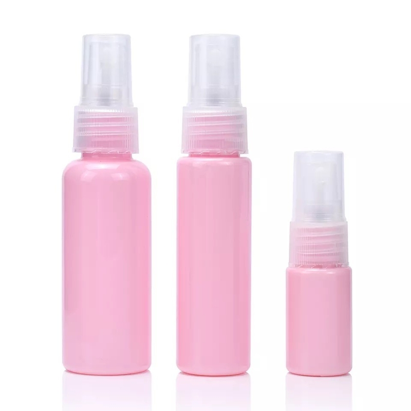 60ML 43/400 Clear Black PET Bottle Plastic Cosmetic Containers CRC Cap Glass Cosmetic Packaging