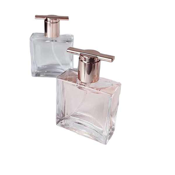 Screw Caps Customizable Empty Glass Perfume Bottles Bulk