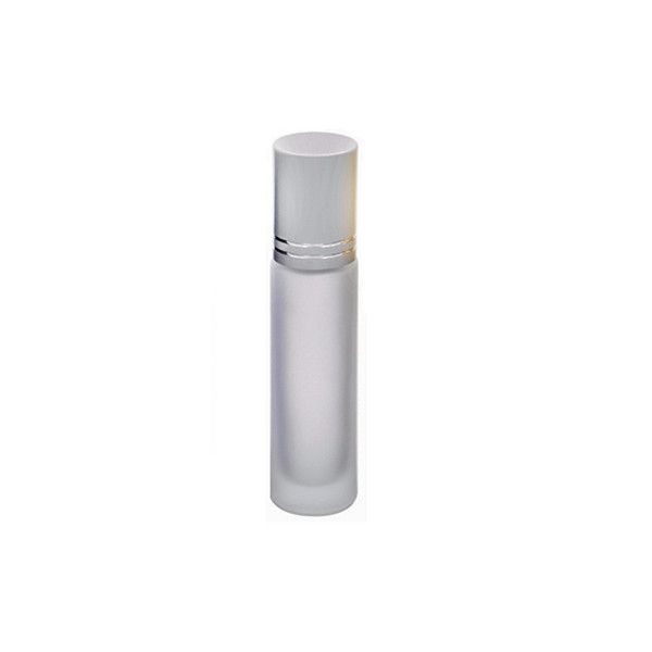 Cosmetic Glass Roll On Perfume Bottles , 8ml Fragrance Oil Roll On Bottles