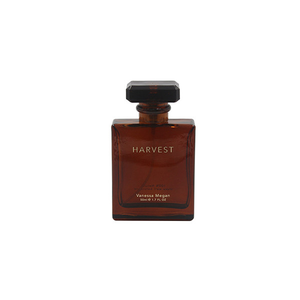 Plastic Cap Custom Glass Perfume Bottles 60 ml Capacity For Skin Care Cream