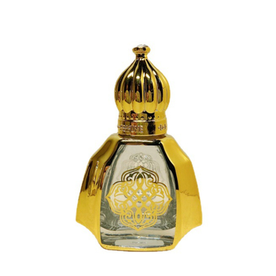 Bola Rol Kaca Portable Untuk Minyak Esensial High End Perfume Emas 10ml