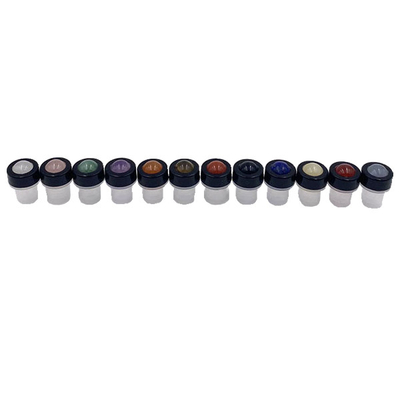 Hot Selling Kualitas Tinggi Roll On Botol Parfum Kecil Pink 10ml Batu Alam Roller Ball Tops